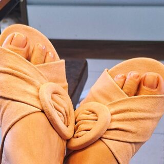 Minha lindeza !!!!!! 

#pezinhosrenovados☺️ #pedicure #pezinhos